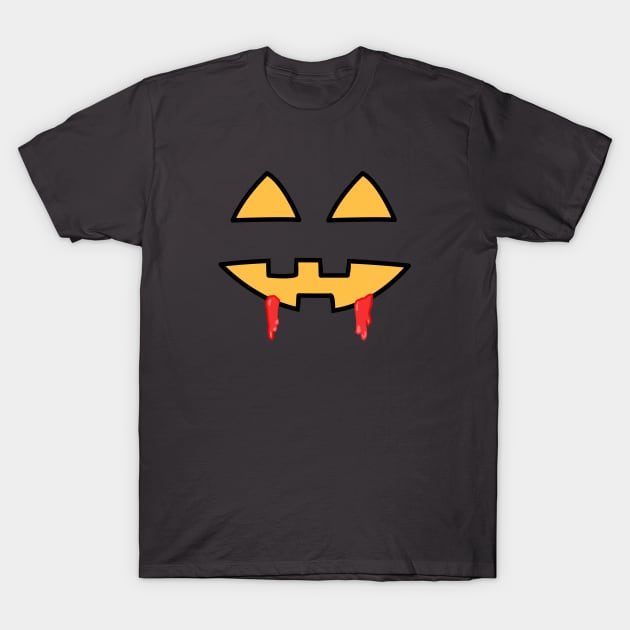 Hallowen pumpkin T-Shirt by Ell Ka